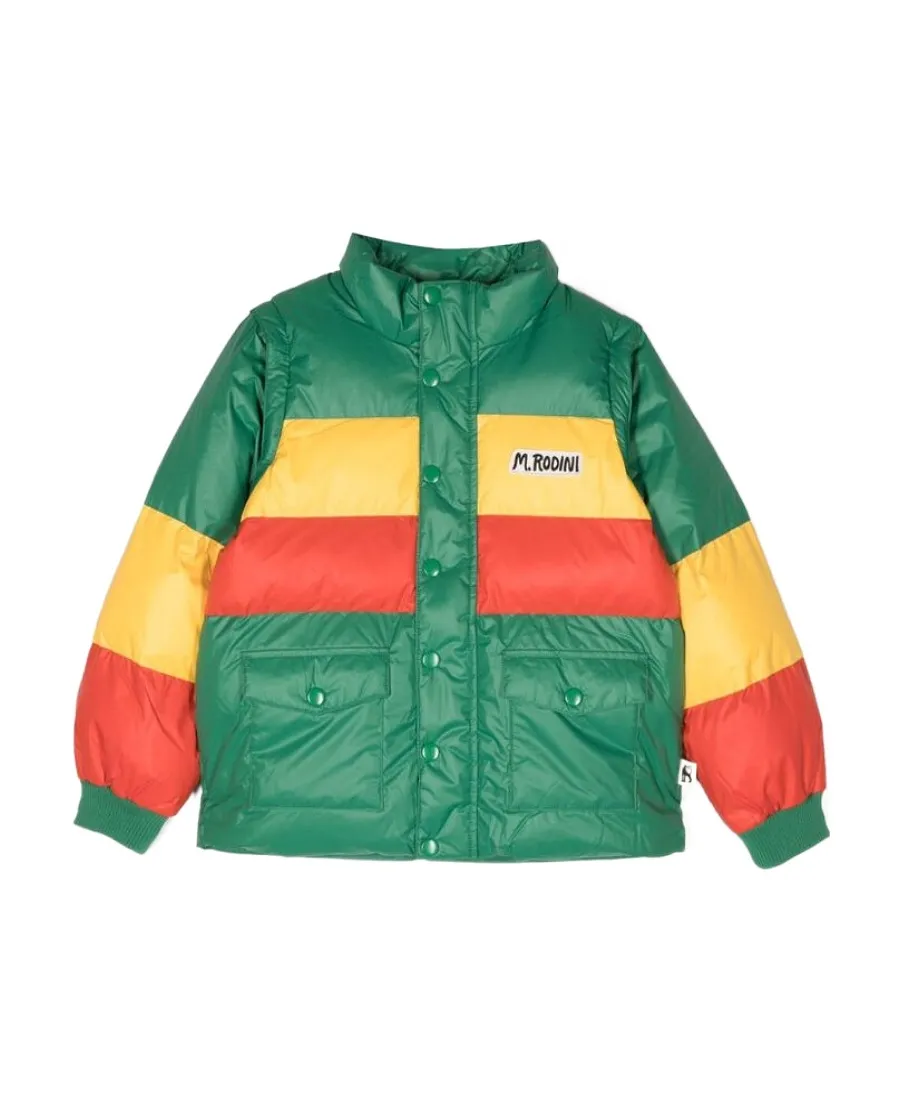 Logo-Patch Padded Jacket