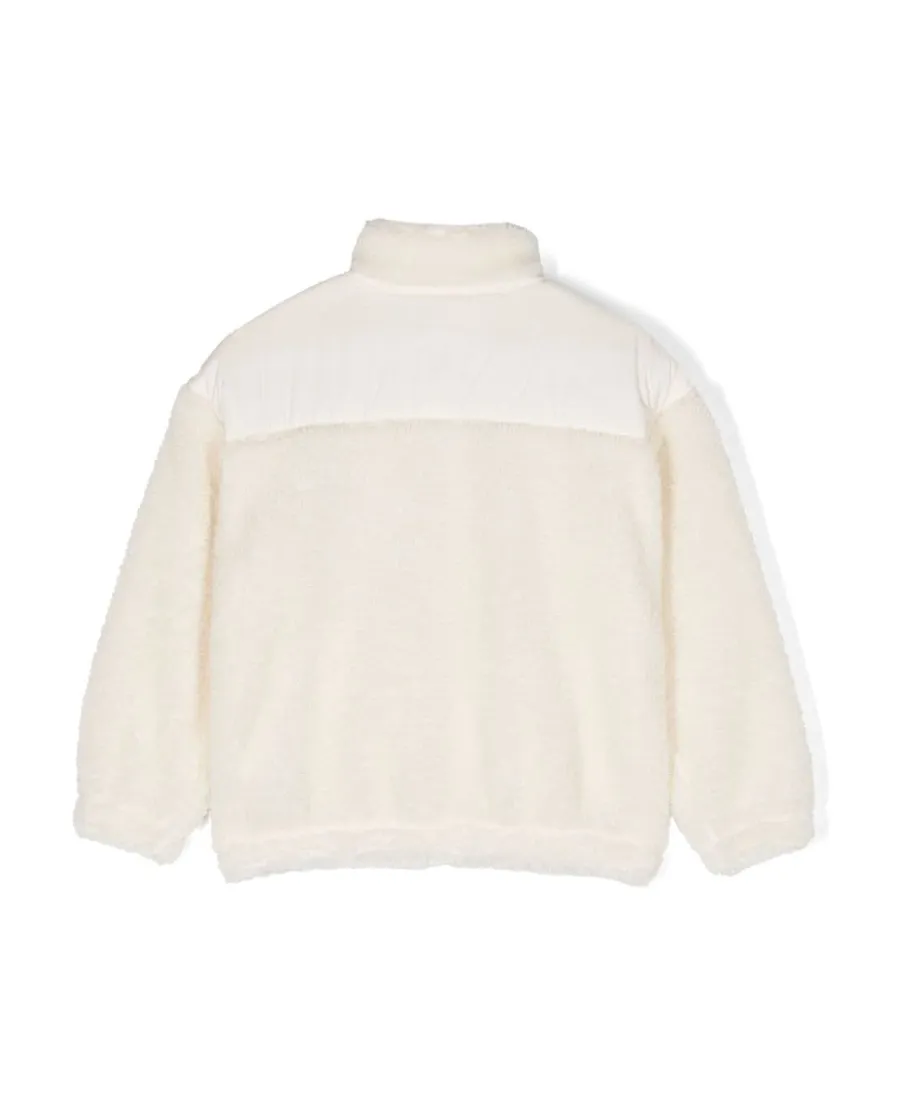 Mini Rodini Penguin Pile Zip Jacket