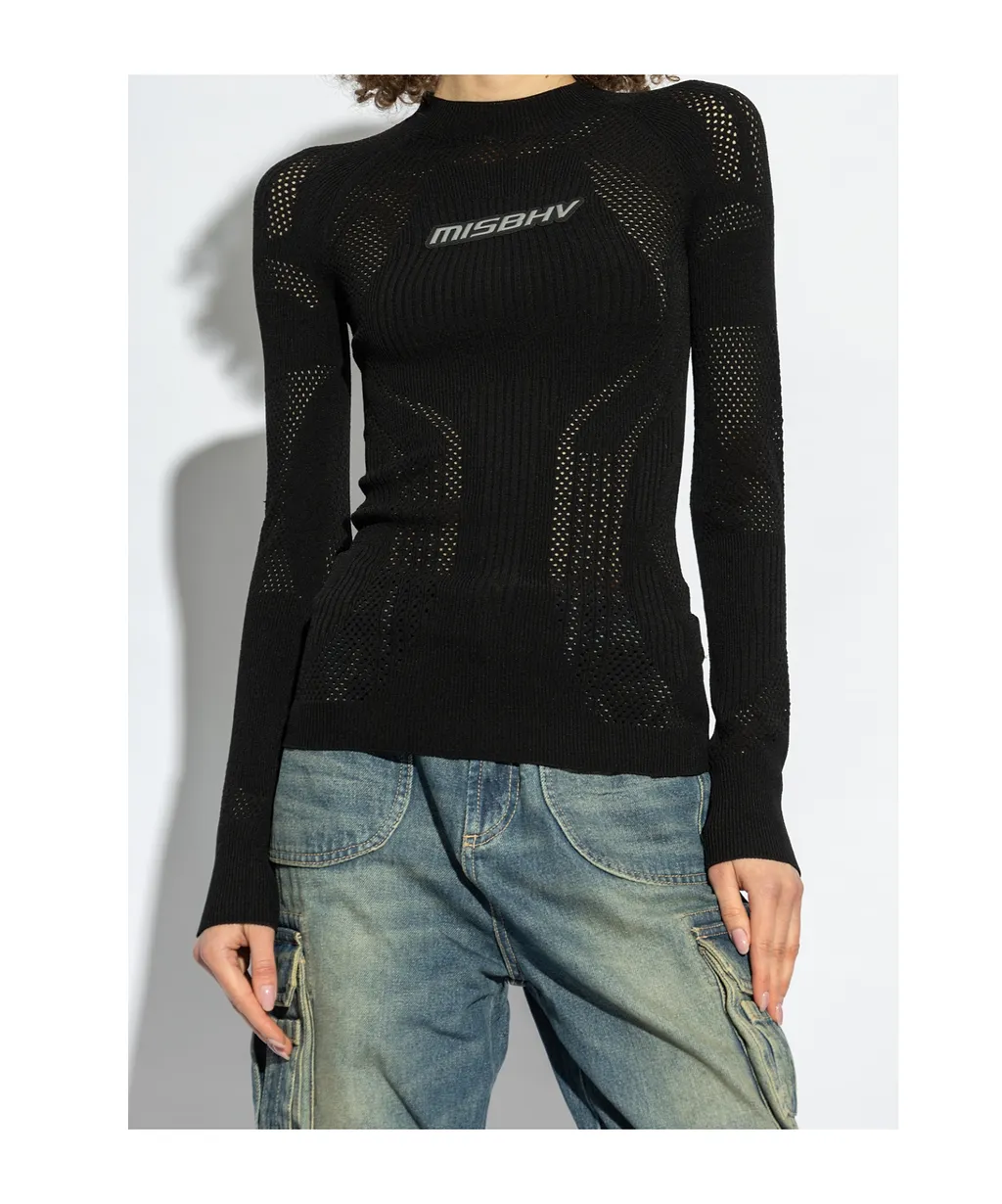 Misbhv Logo Patch Long Sleeved Top