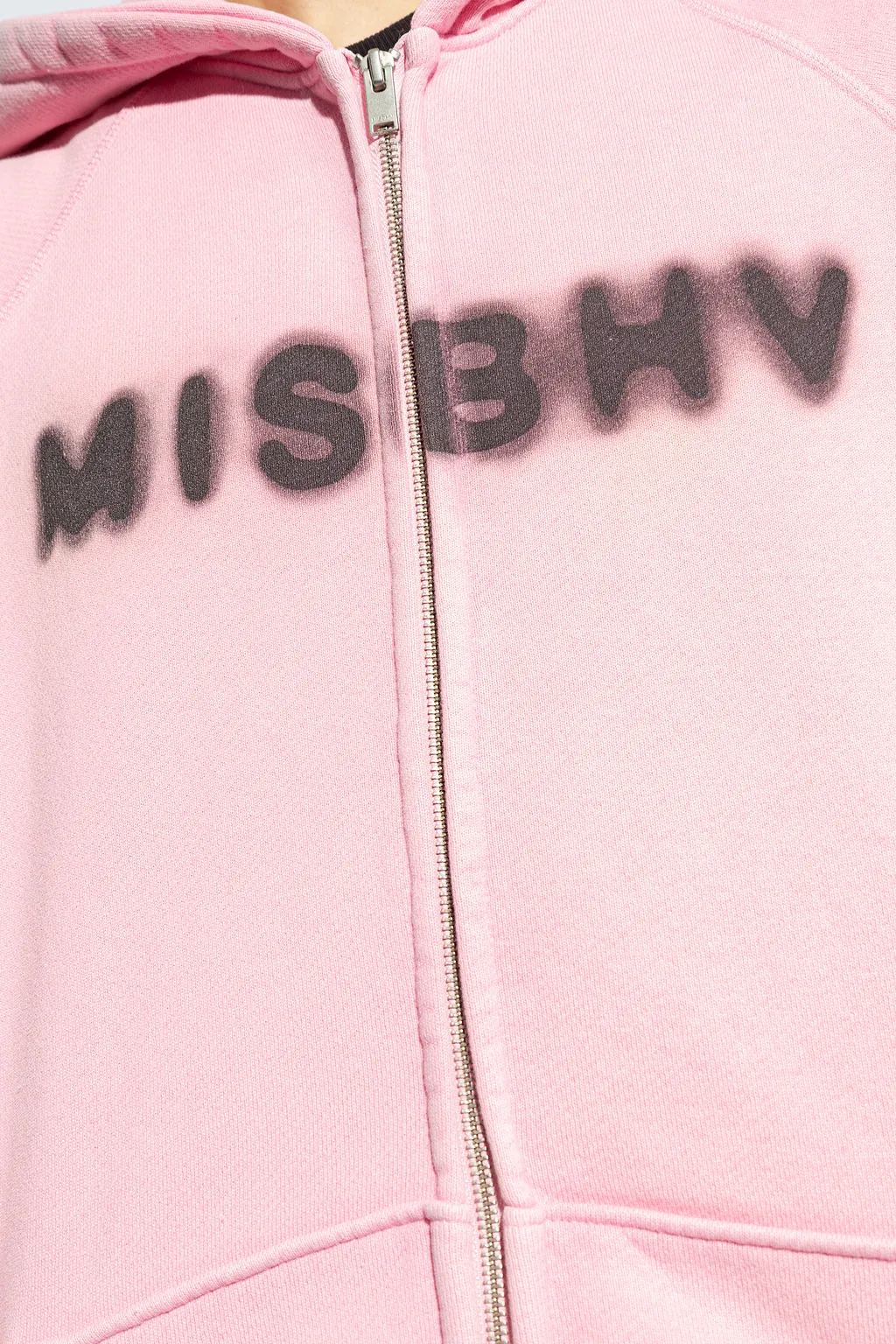 Misbhv Logo-Printed Zip-Up Hoodie