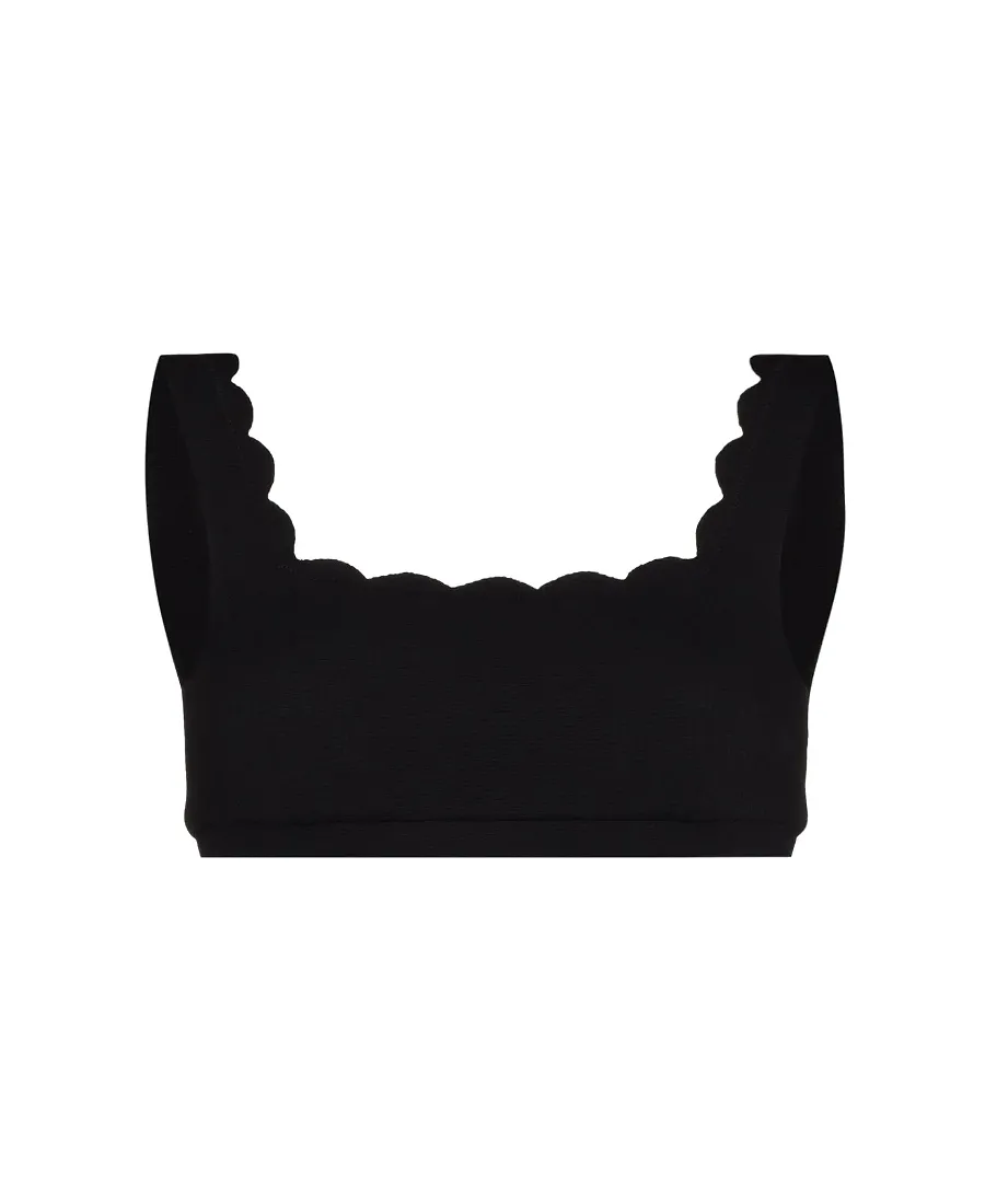 Palm Springs Scallop-Edge Bikini Top