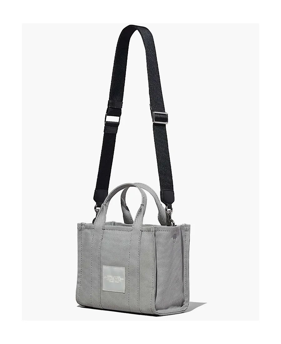 Marc Jacobs Logo Printed Zip-Up Small Tote Bag