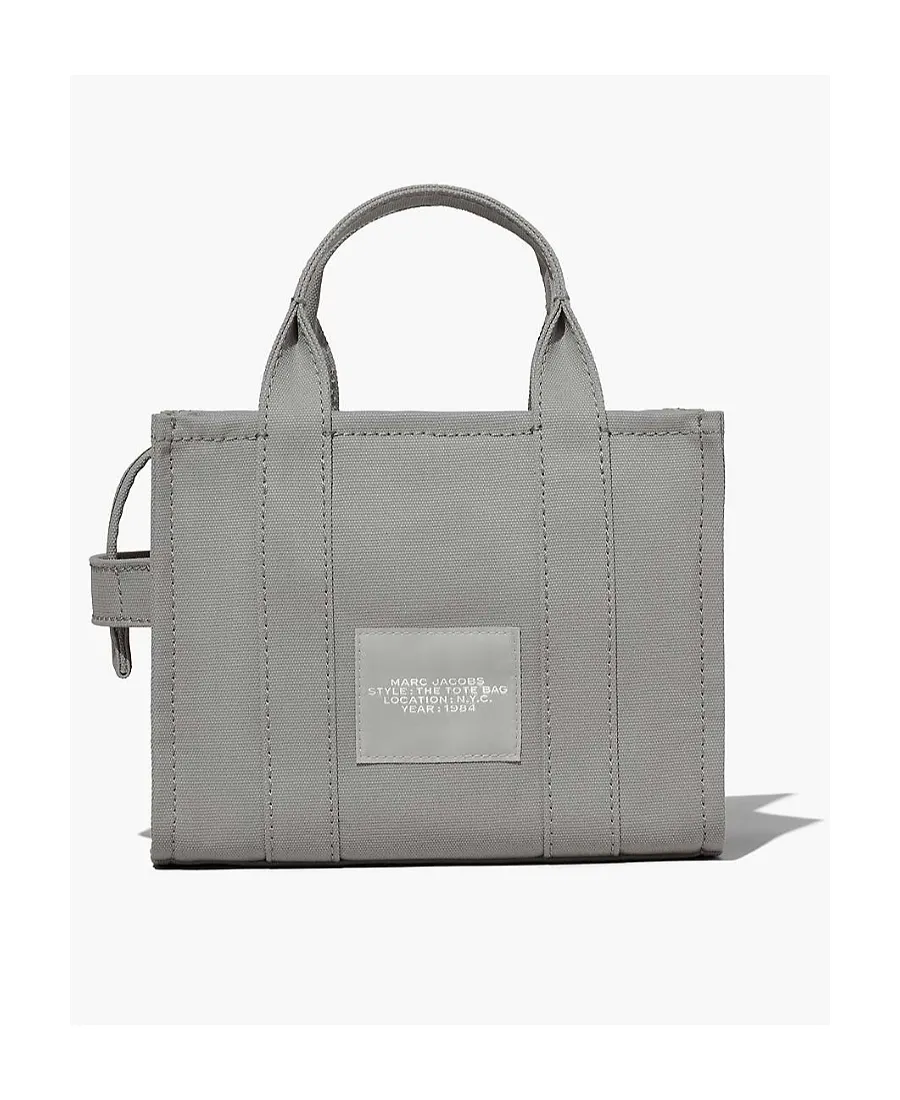 Marc Jacobs Logo Printed Zip-Up Small Tote Bag