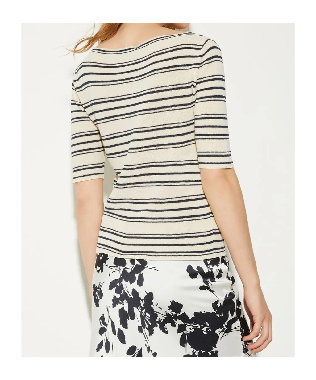 Crepe Knitted T-Shirt