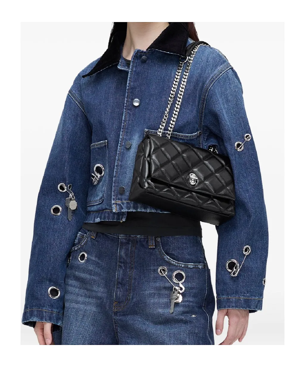 Marc Jacobs The Quilted Slim Dual Convertible Shoulder Bag