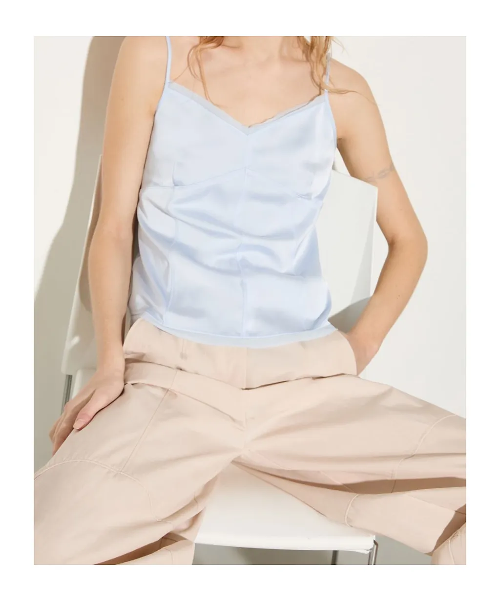 Fluid Satin Top