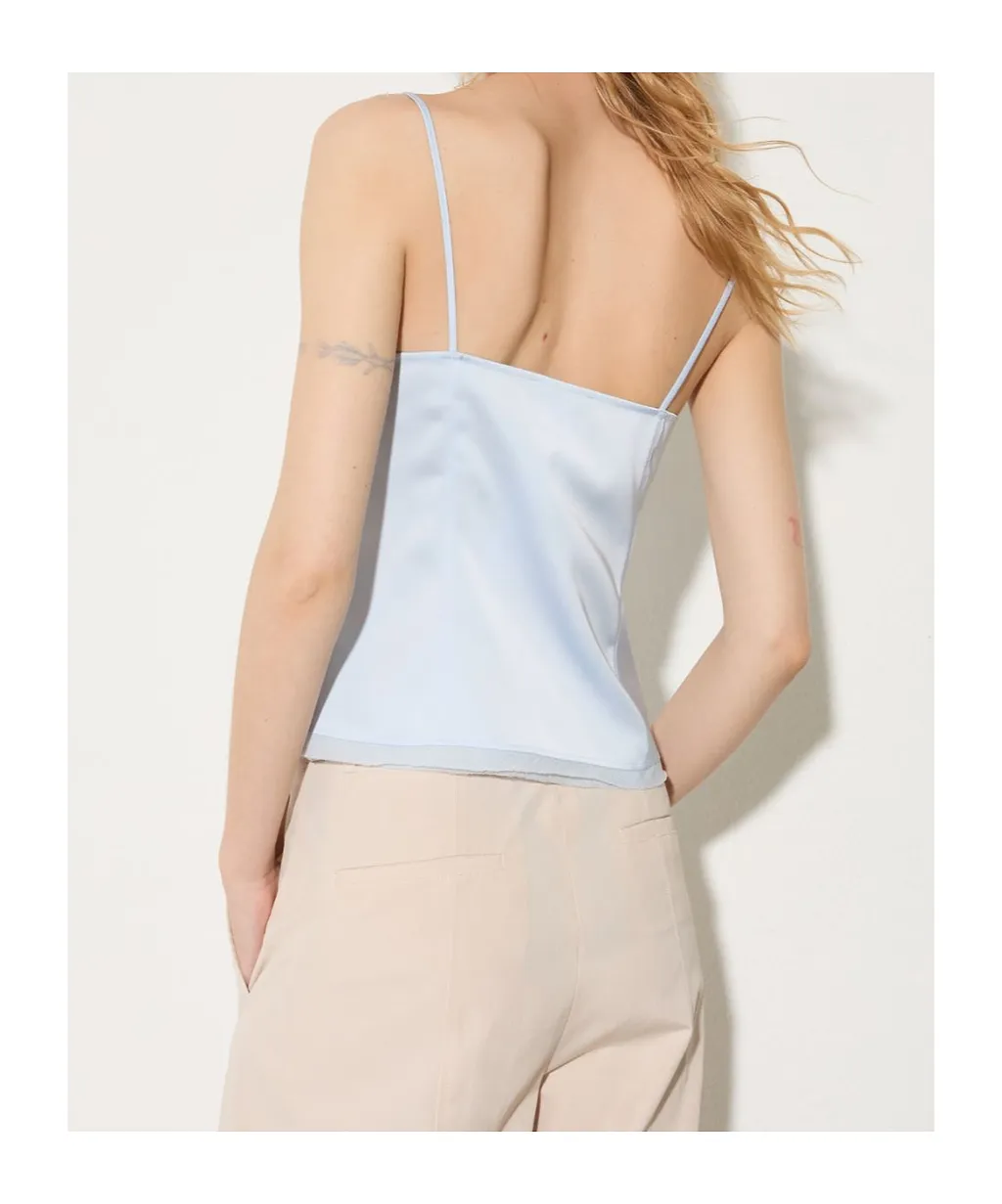 Fluid Satin Top