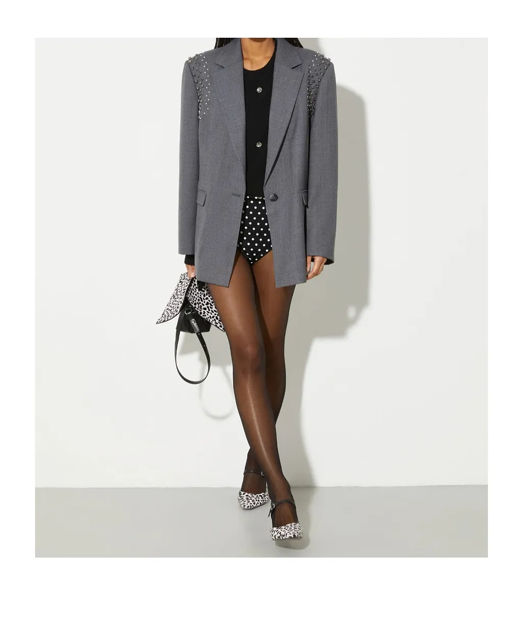 Long-Sleeved Suit Jacket