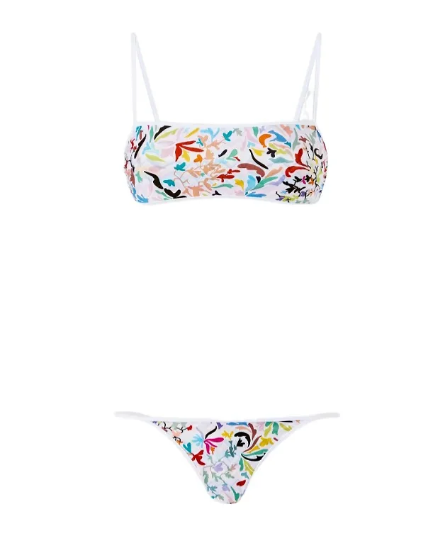Floral-Print Bikini