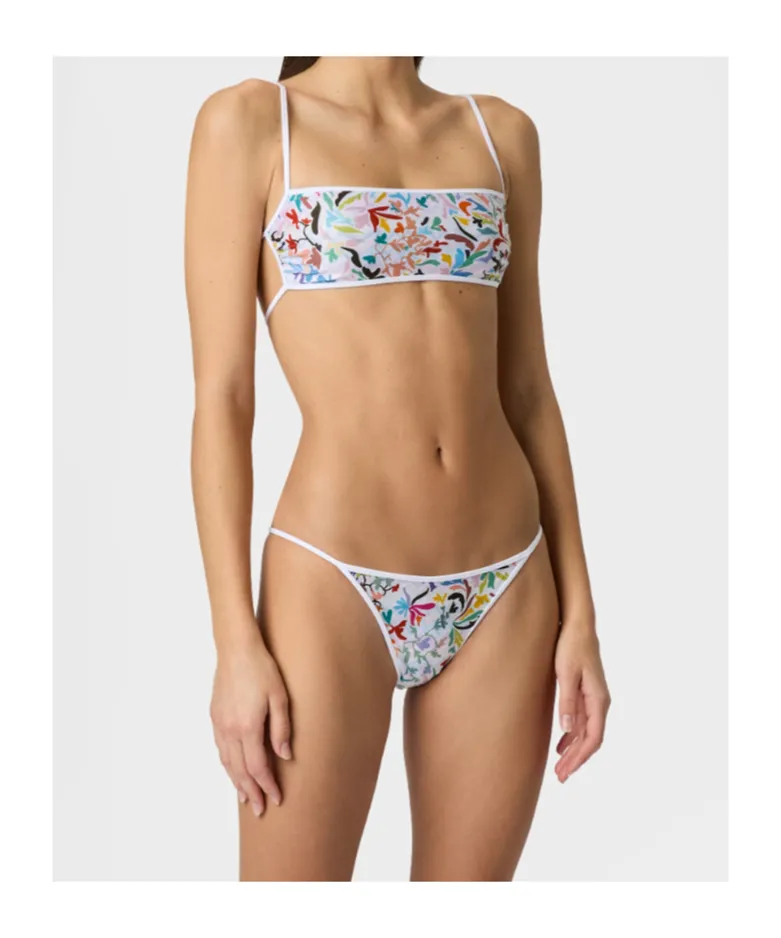 Floral-Print Bikini