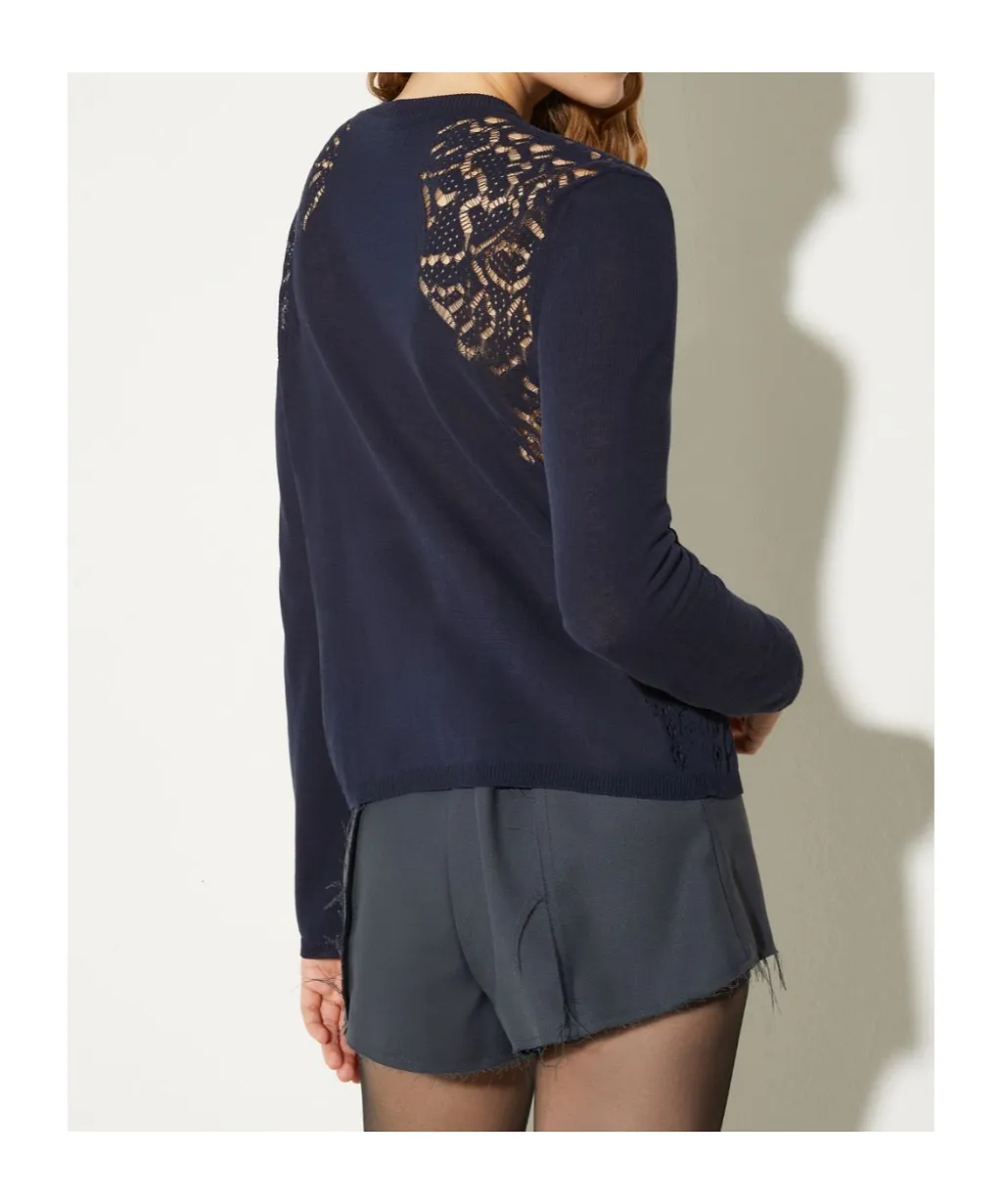 Long-Sleeved Cardigan