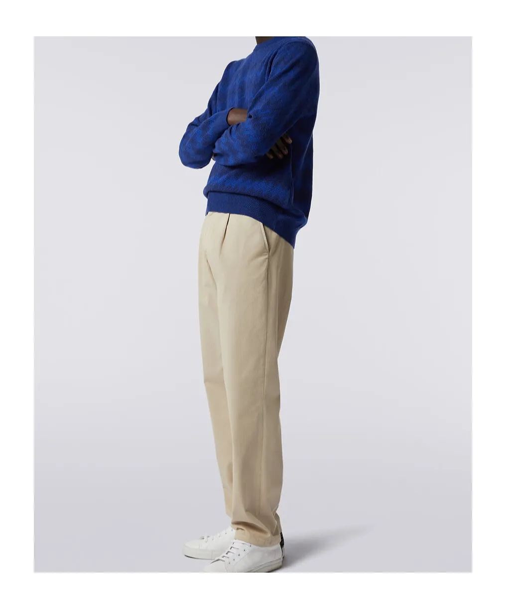 Logo-Embroidered Mid-Rise Chinos