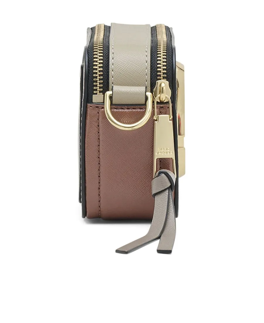 Marc Jacobs The Snapshot Logo Plaque Crossbody Bag