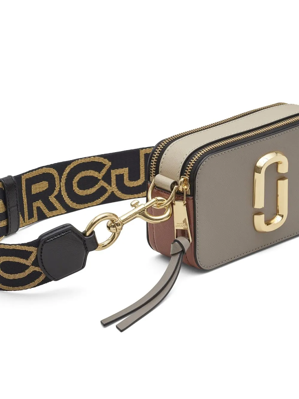 Marc Jacobs The Snapshot Logo Plaque Crossbody Bag