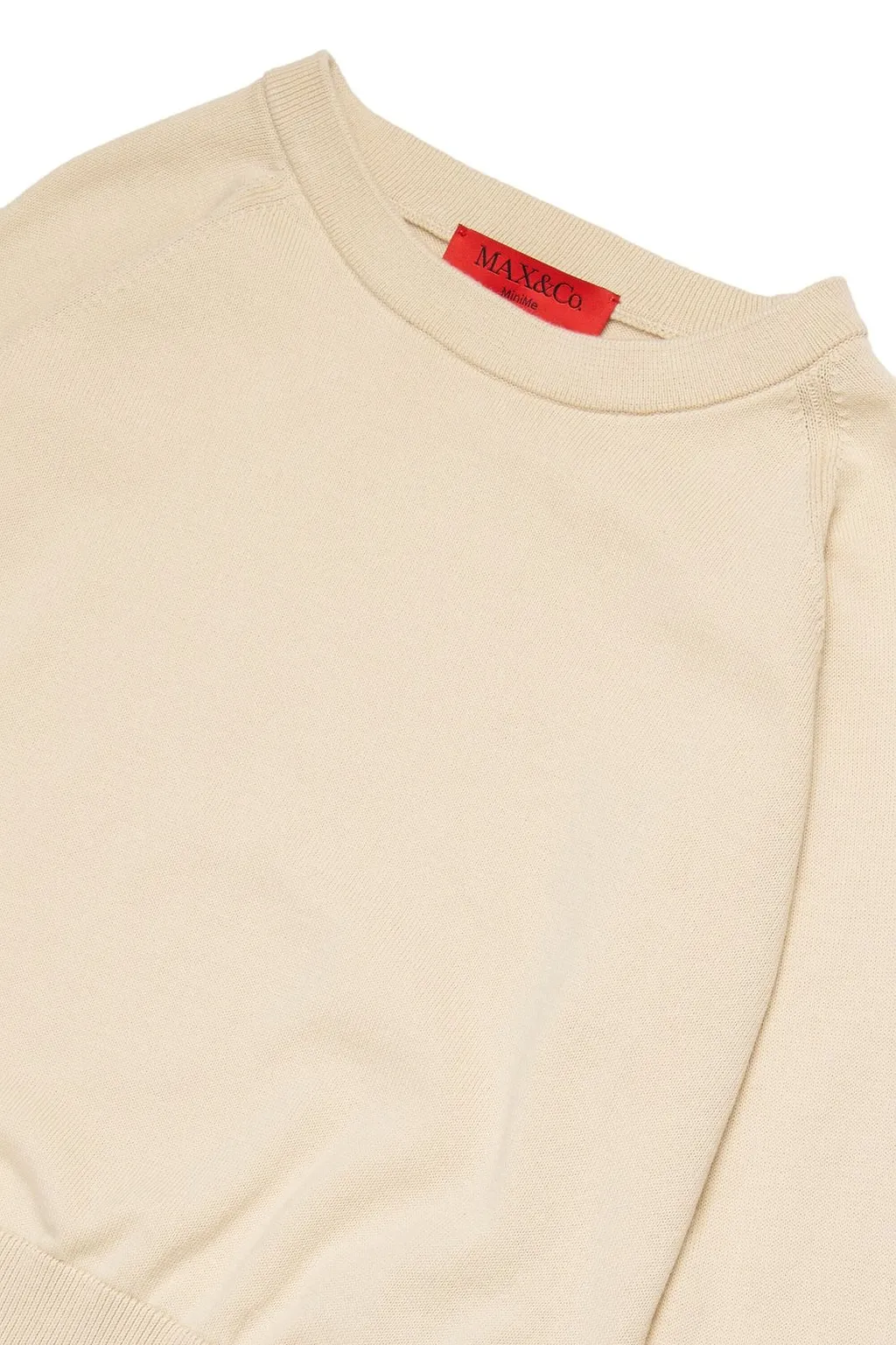 Max&Co. Kids Logo Patch Crewneck Knitted Jumper