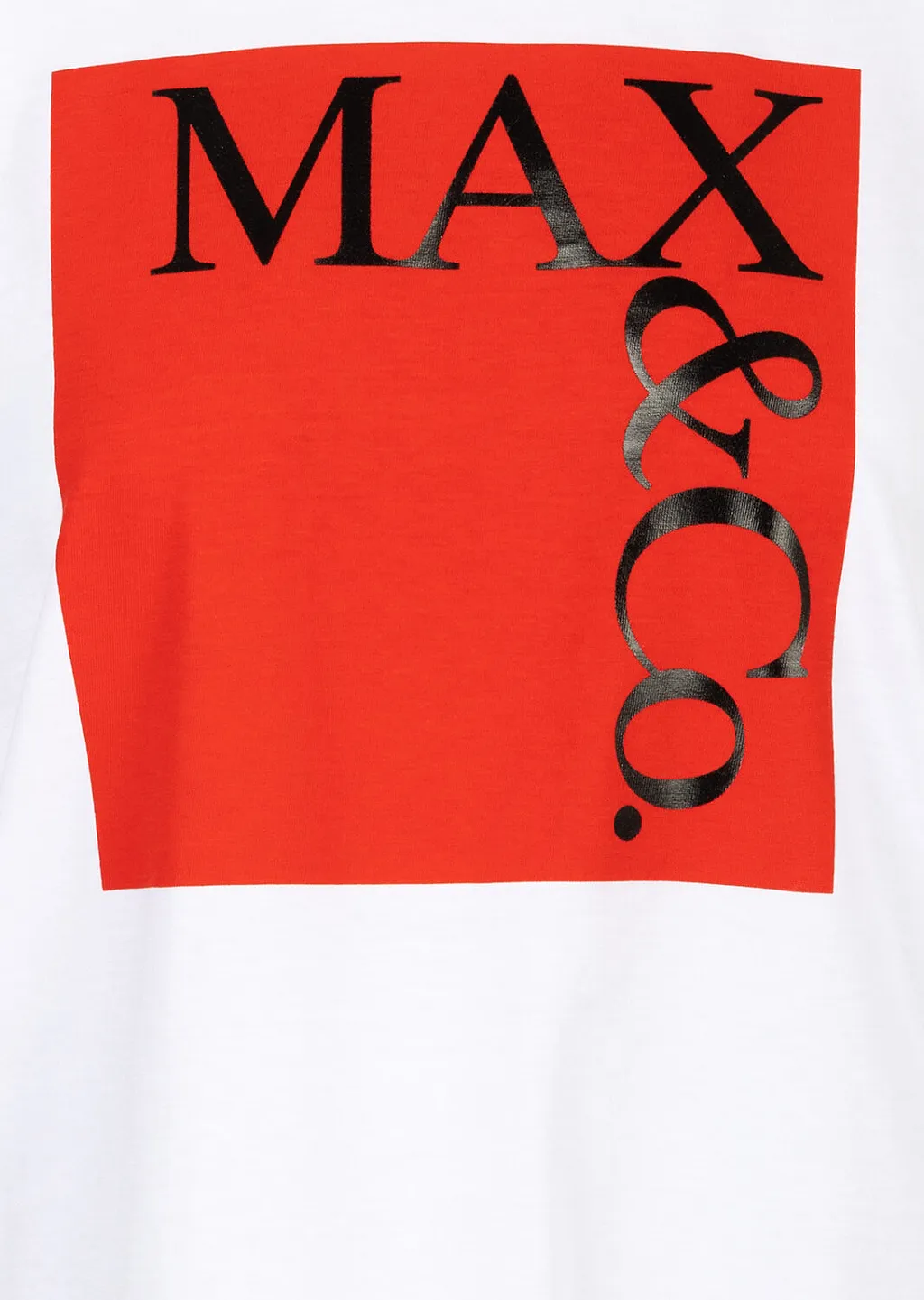 Max&Co. Kids Logo Printed Crewneck T-Shirt