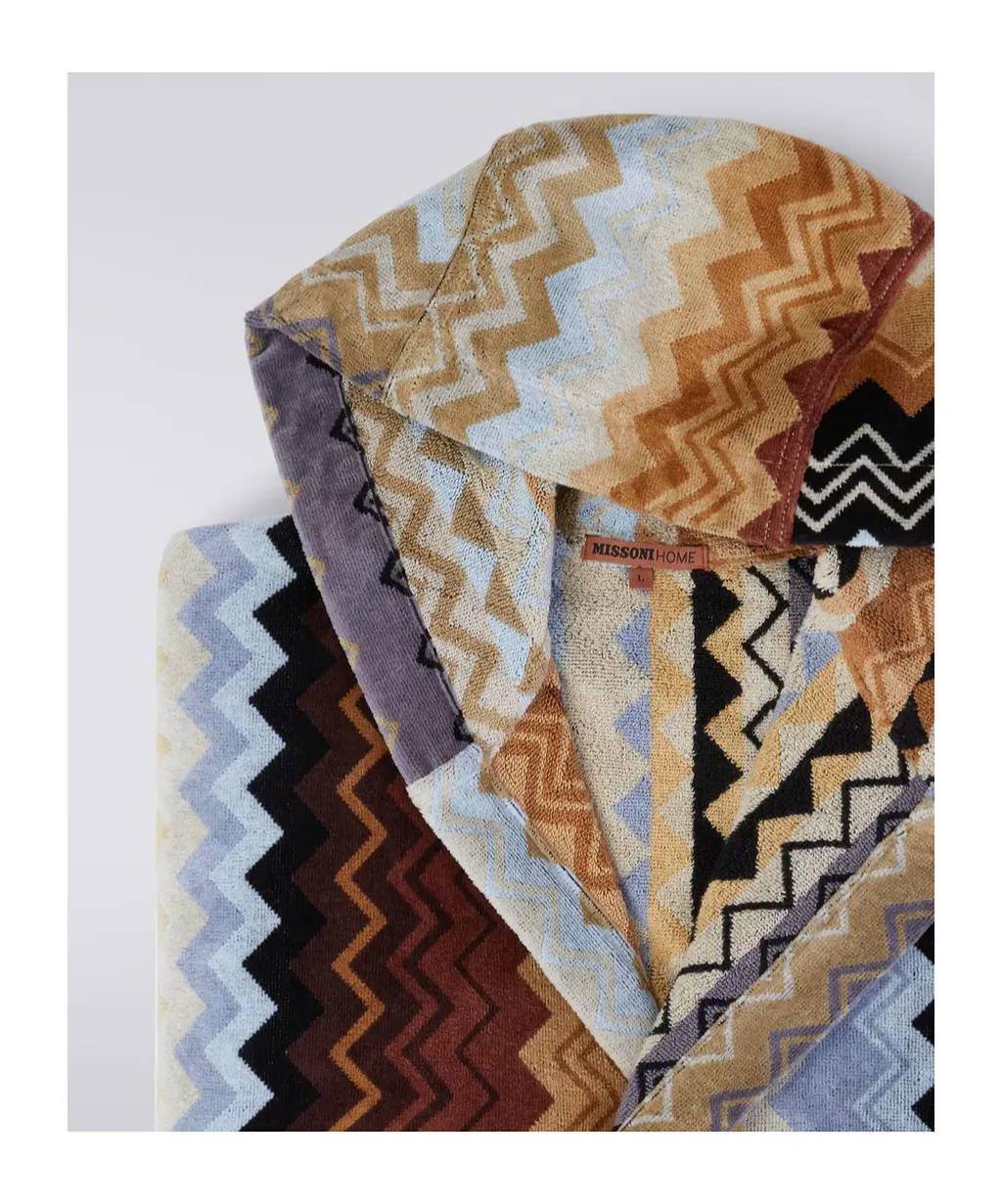 Missoni Home Giacomo Hooded Bathrobe