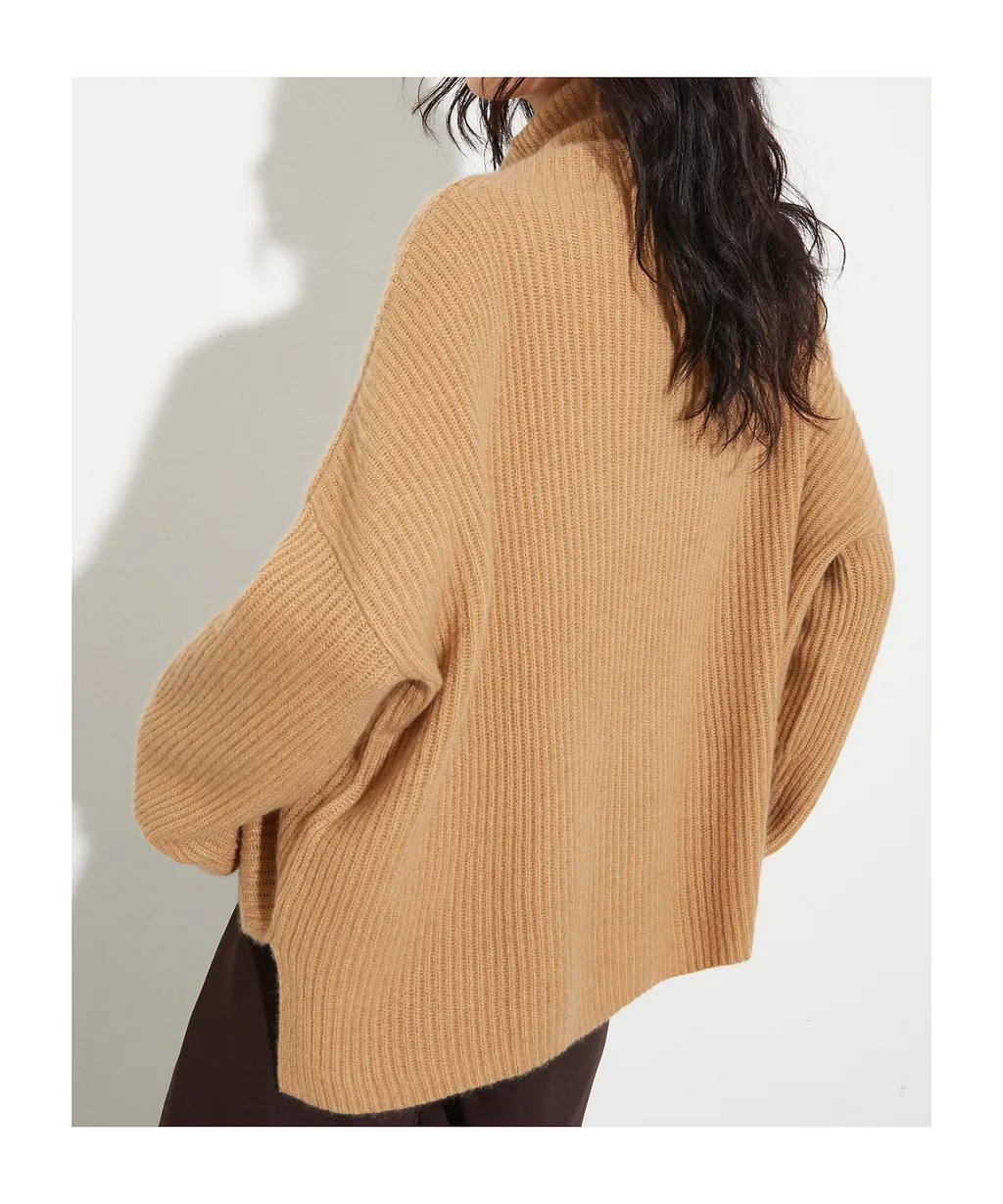Pure Cashmere Polo Neck