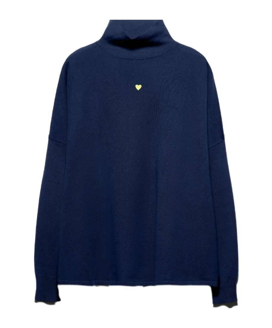 Pure Merino Wool Polo Neck
