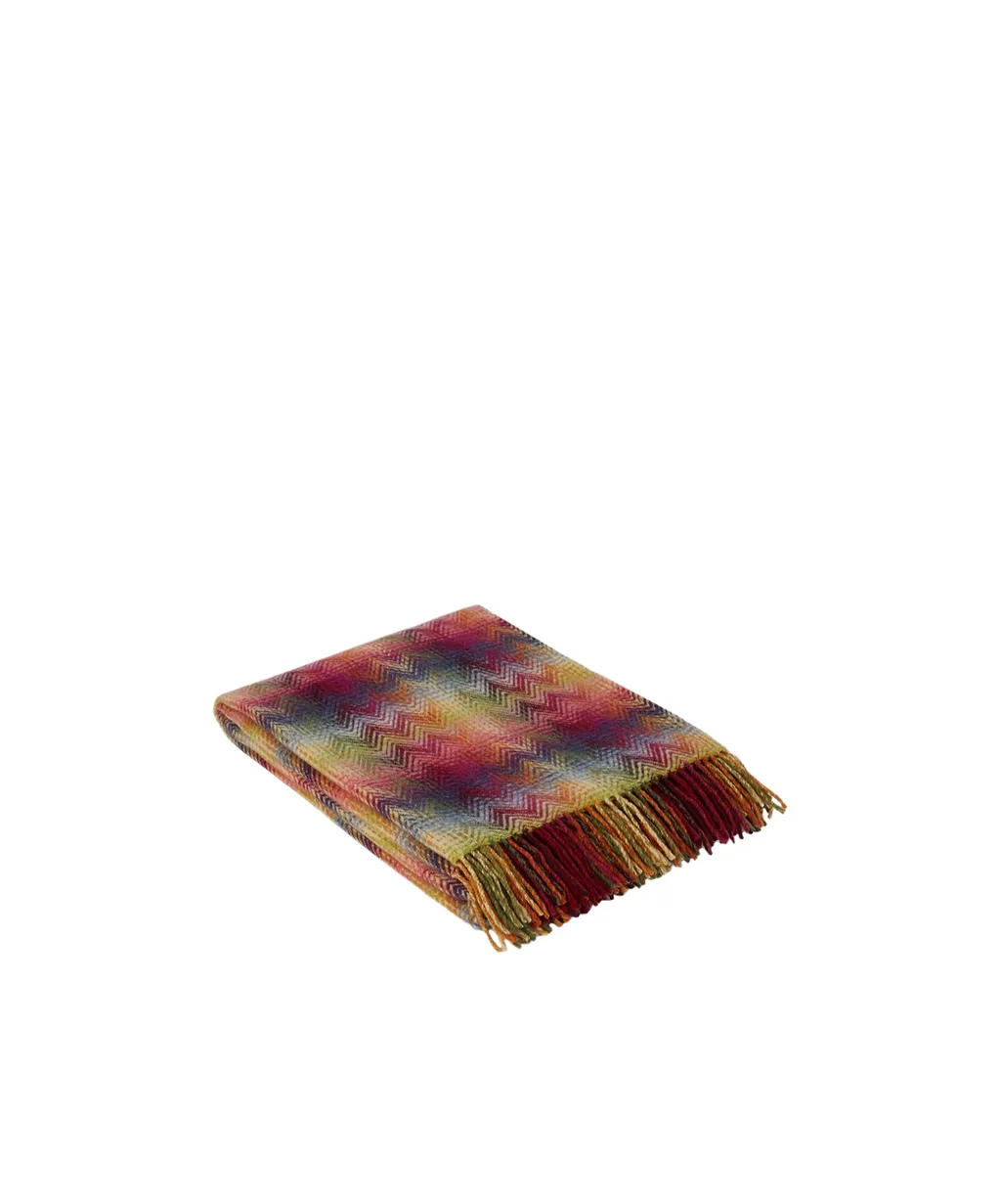 Missoni Home Zig-Zag Tasselled Blanket