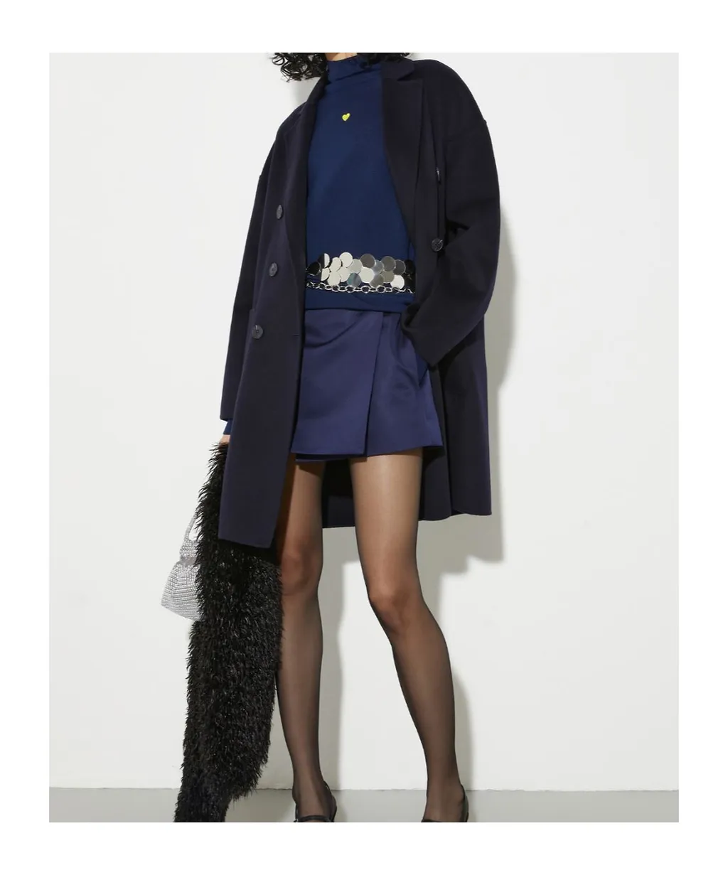 Pure Merino Wool Polo Neck