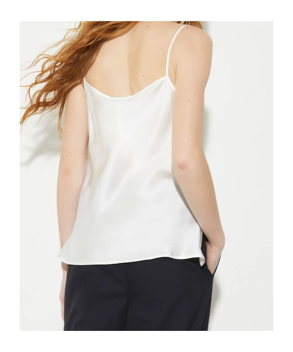 Silk-Satin Top