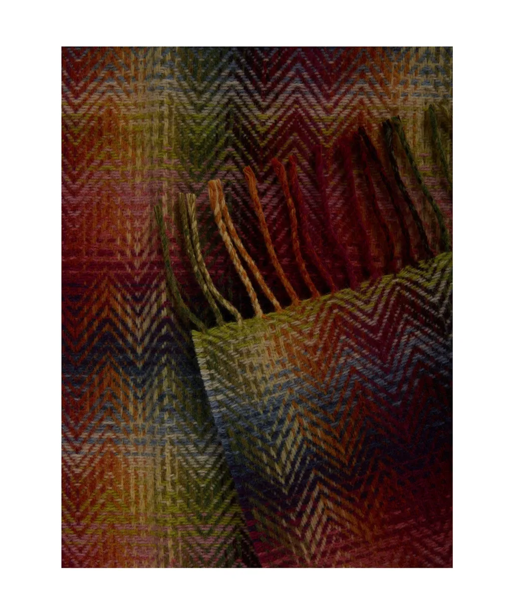Missoni Home Zig-Zag Tasselled Blanket