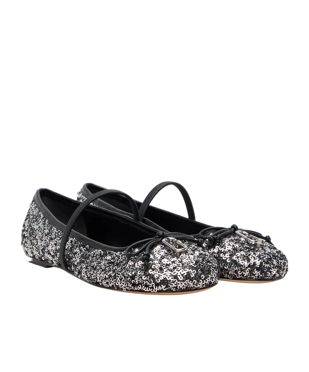Sequined Ballet Shoes