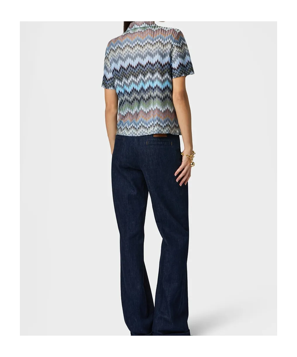 Missoni Snake-Patterned Bowling Shirt