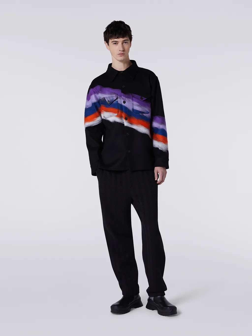 Missoni Striped Buttoned Overshirt