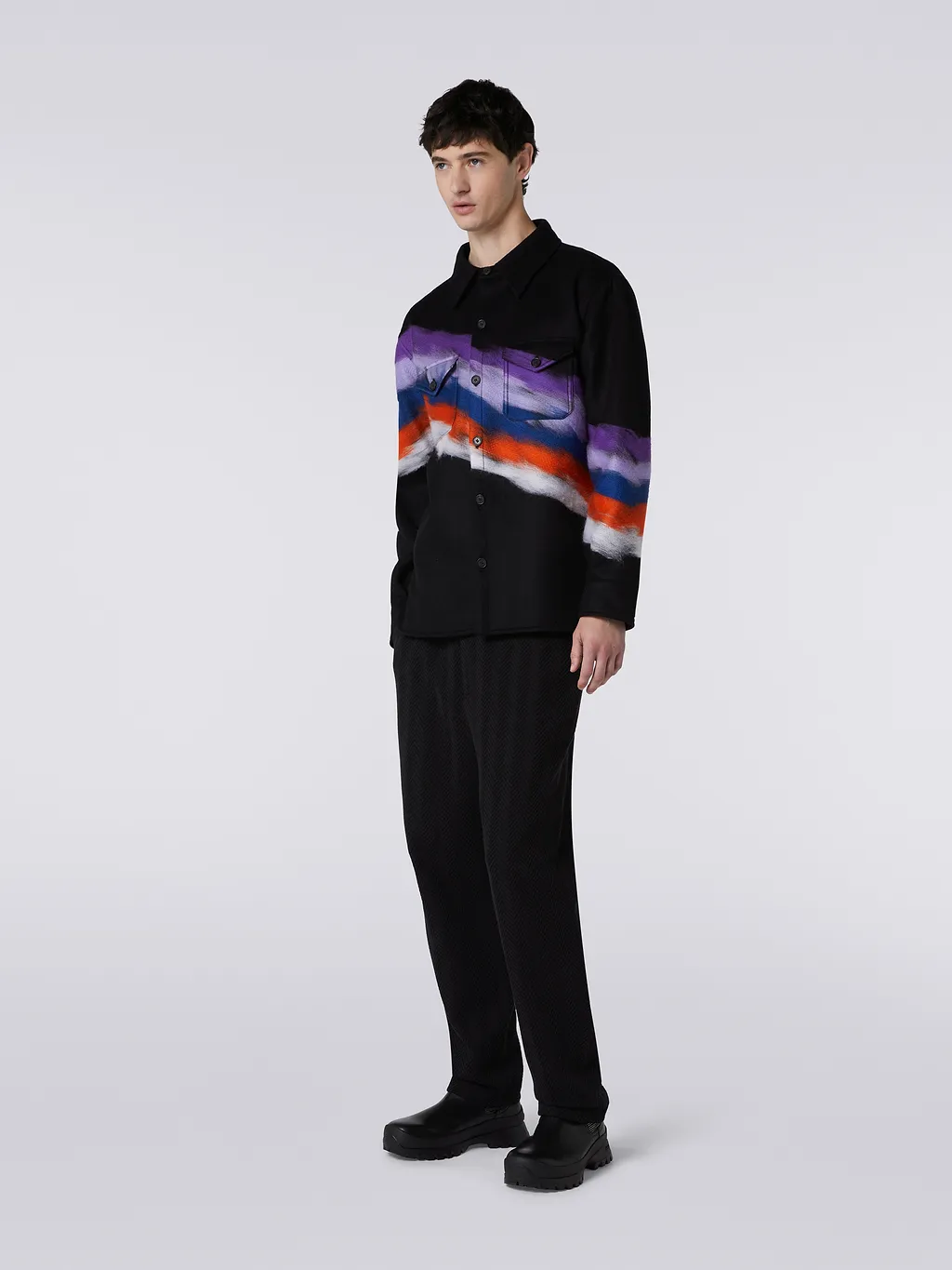 Missoni Striped Buttoned Overshirt