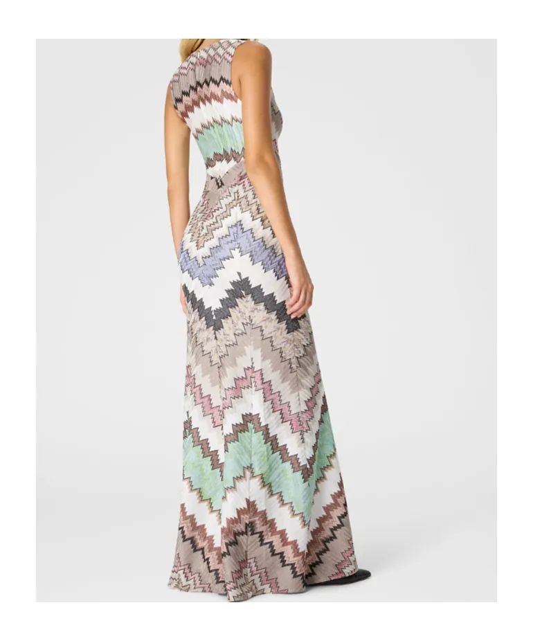 Missoni V-Neck Sleeveless Dress