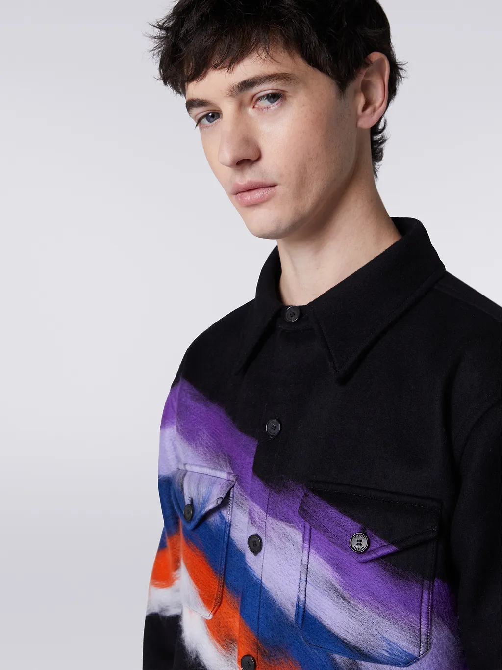 Missoni Striped Buttoned Overshirt