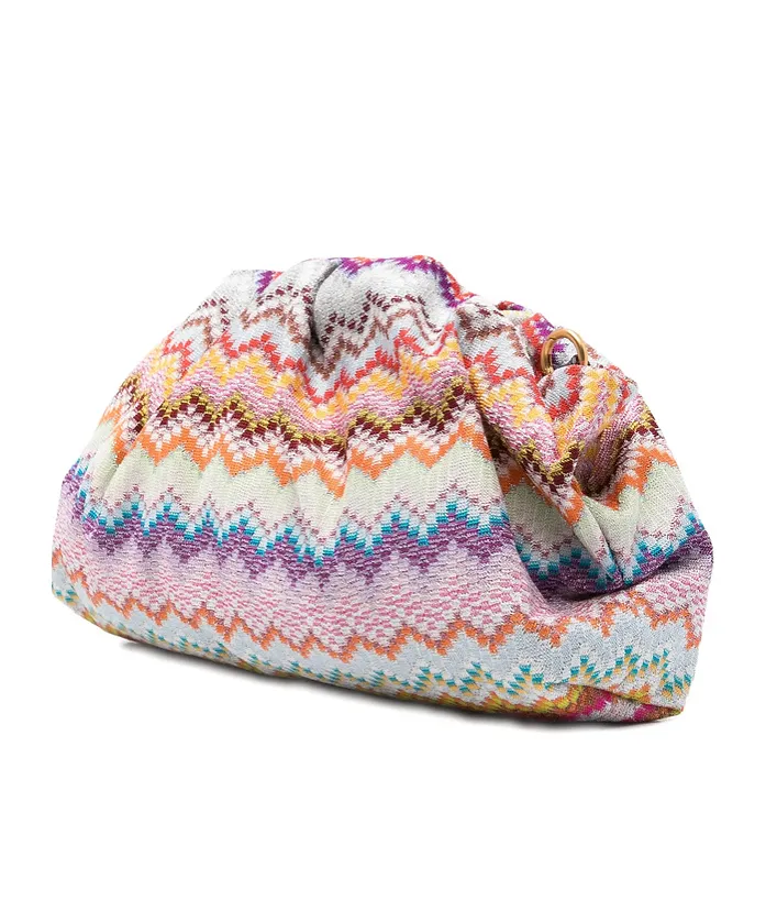 Missoni Zigzag Knit Lurex Handbag