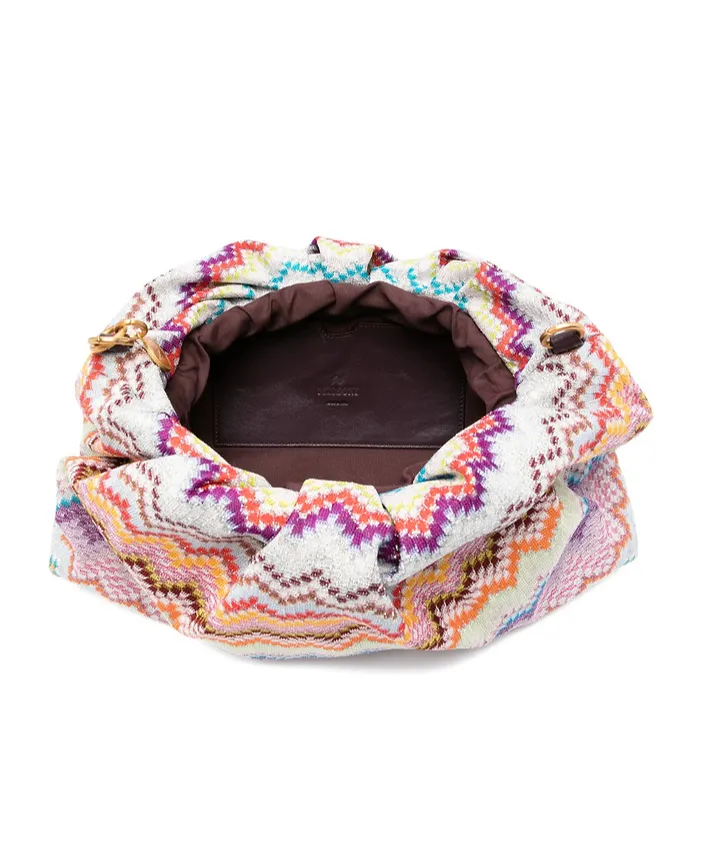 Missoni Zigzag Knit Lurex Handbag