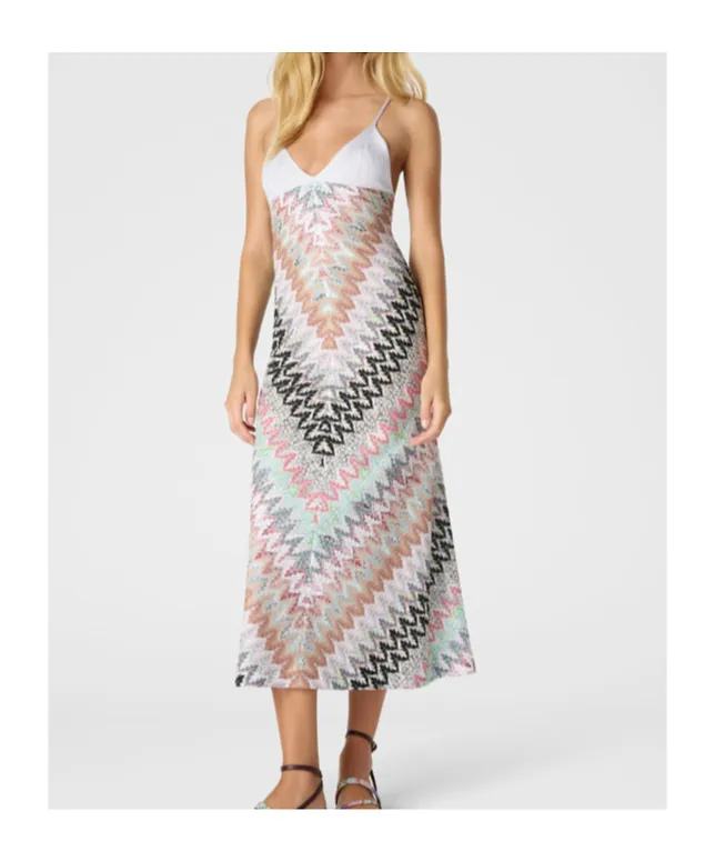 Missoni Zigzag Lamé Midi Dress