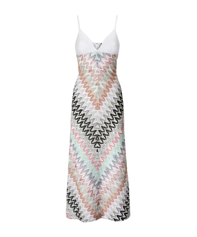 Missoni Zigzag Lamé Midi Dress