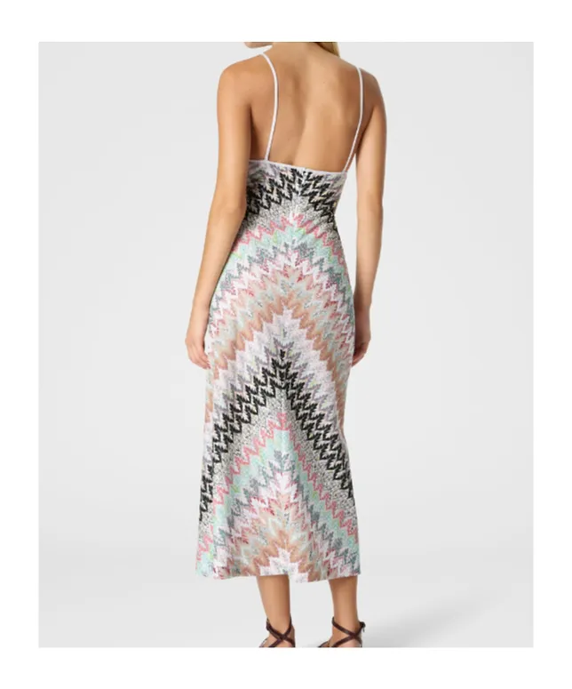 Missoni Zigzag Lamé Midi Dress