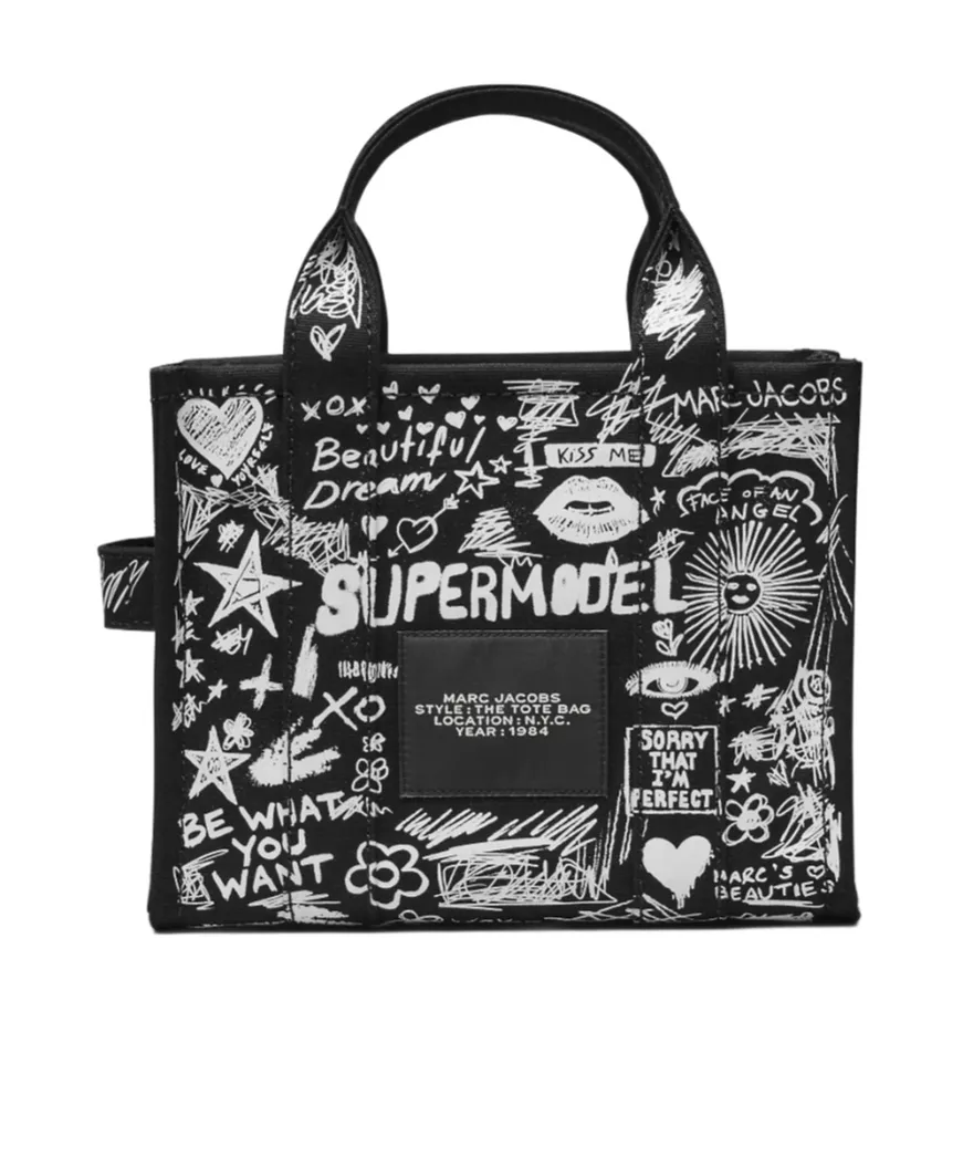 Marc Jacobs The Punk Scribble Small Tote Bag