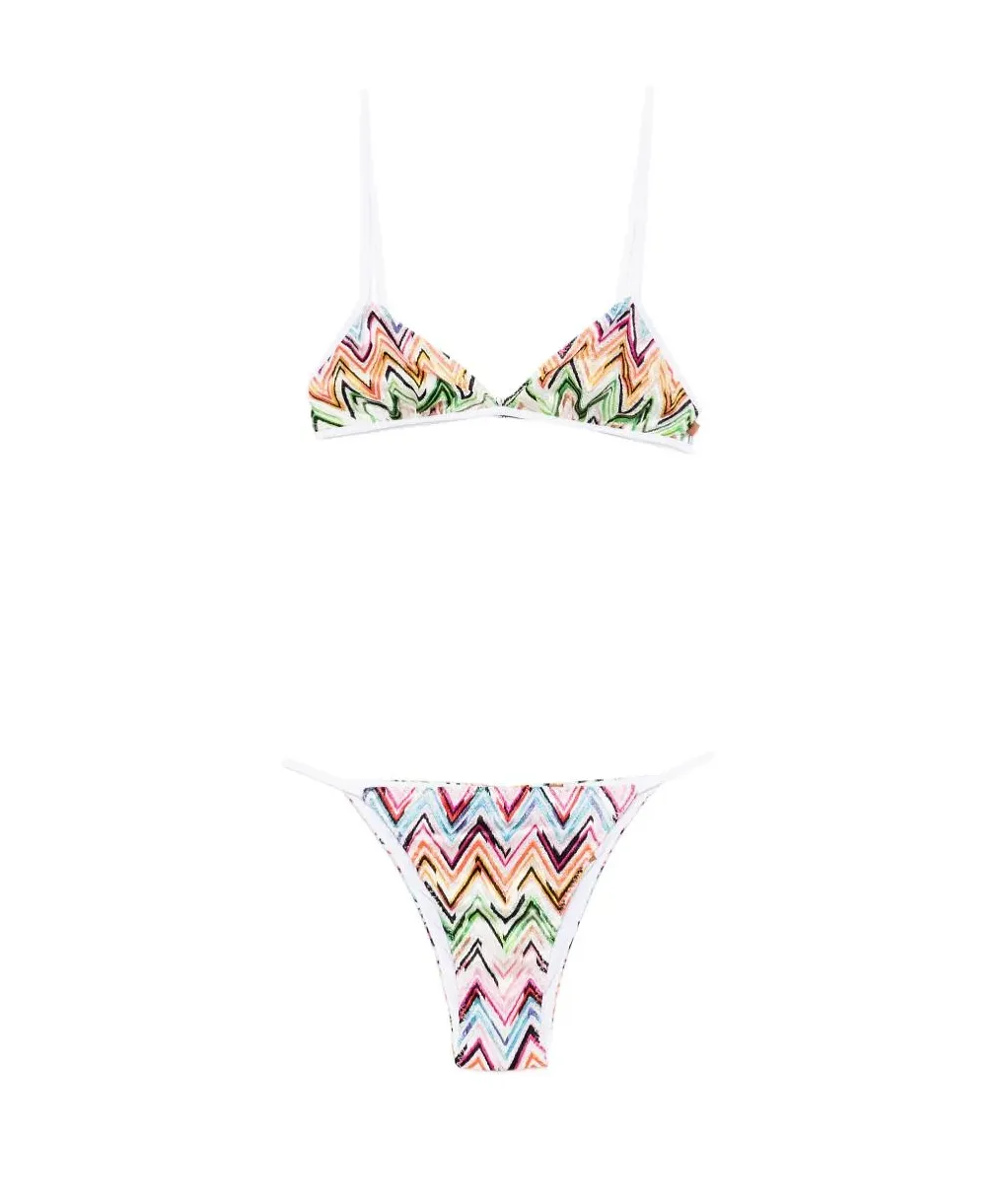 Missoni Chevron Triangle Bikini Set