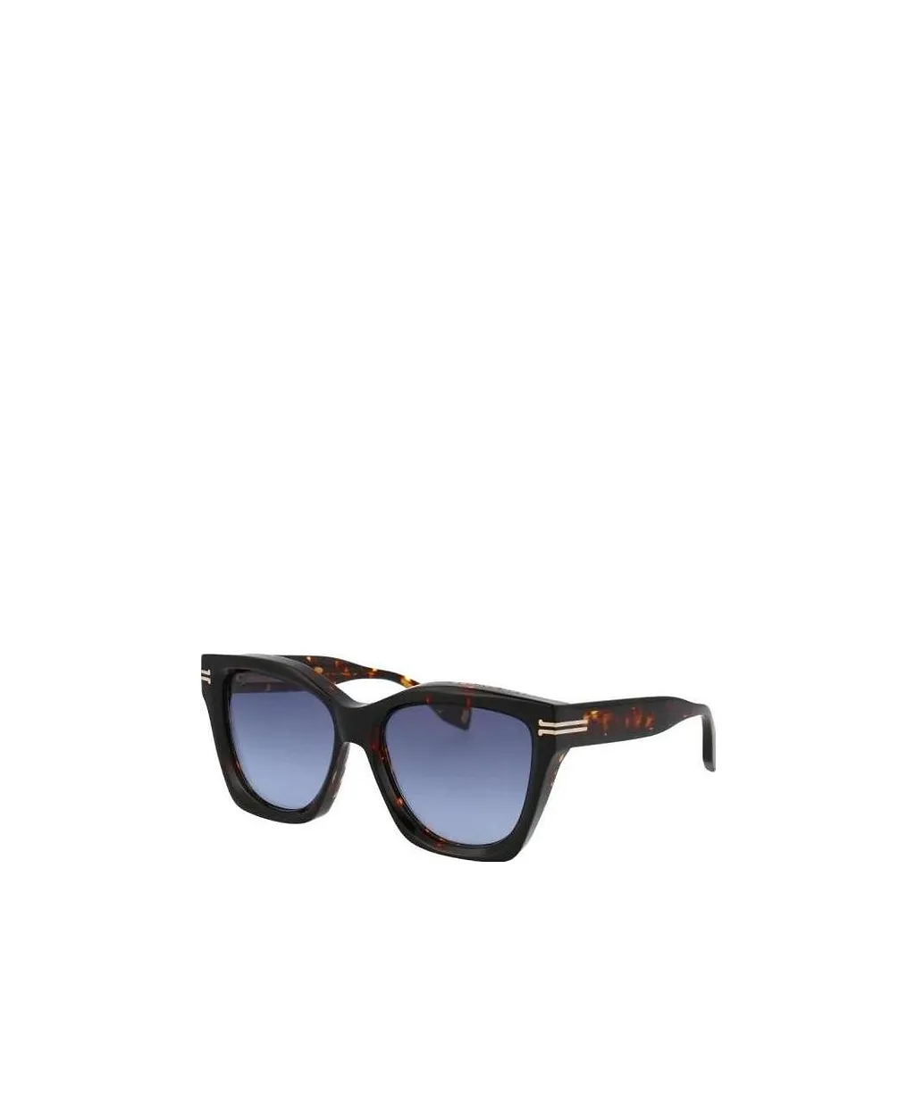 Tortoiseshell Square-Frame Sunglasses