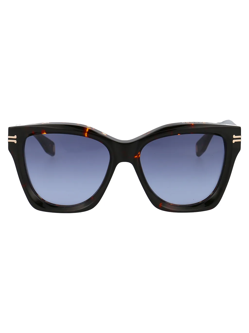 Tortoiseshell Square-Frame Sunglasses