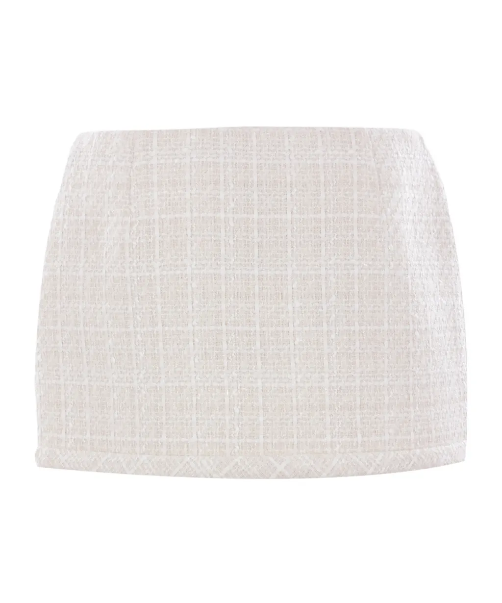 Tweed Mini Skirt