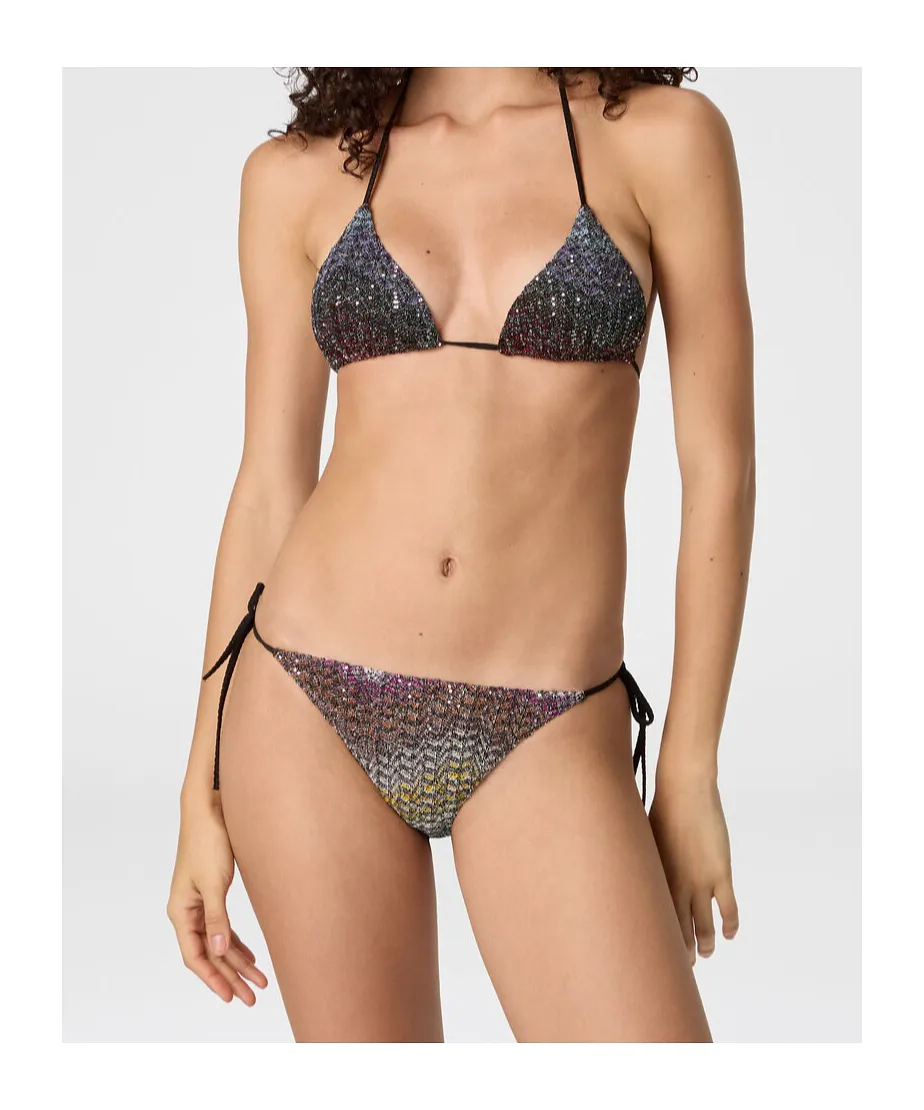 Missoni Sequined Triangle Bikini