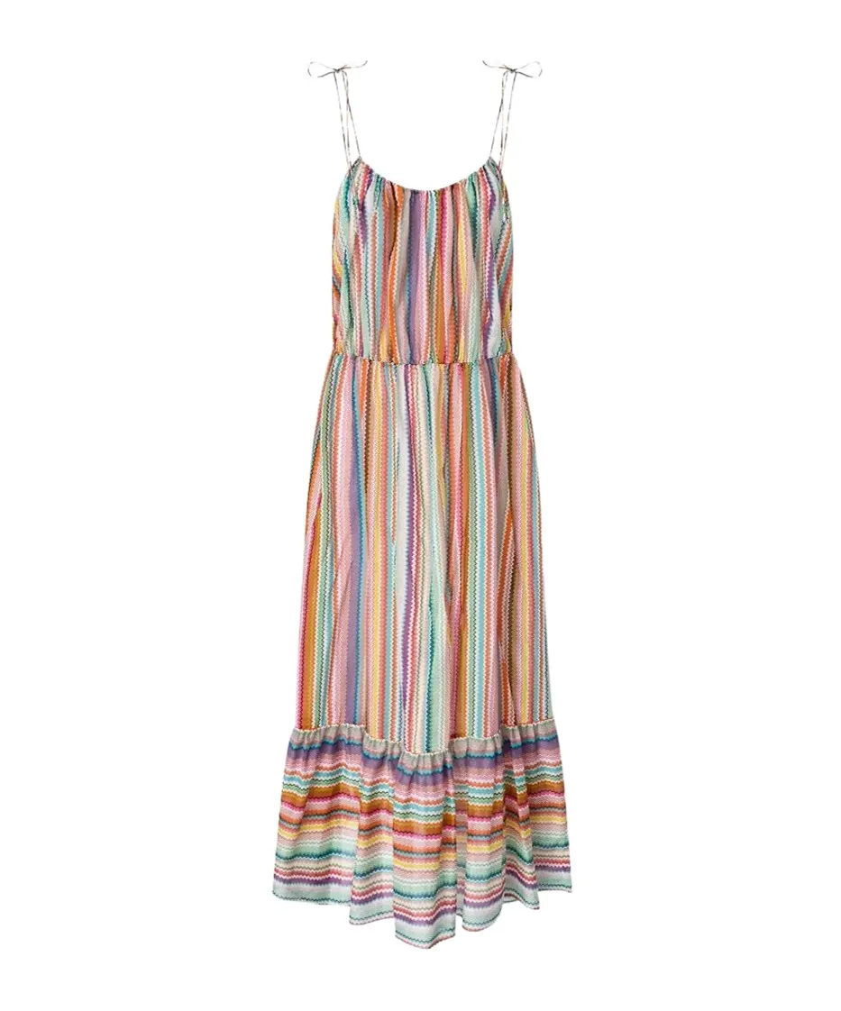 Striped Strappy Dress