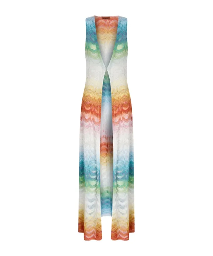 Missoni Long Gilet Cover-Up