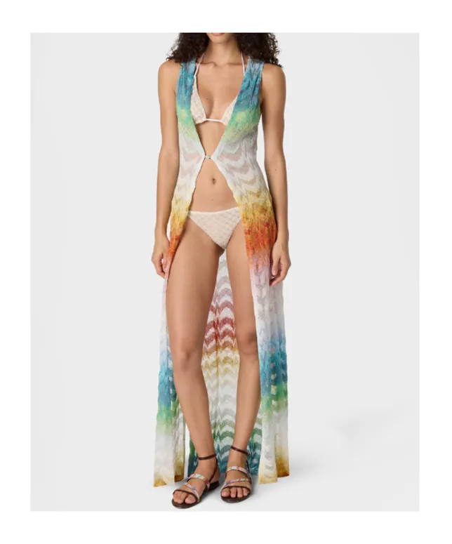 Missoni Long Gilet Cover-Up