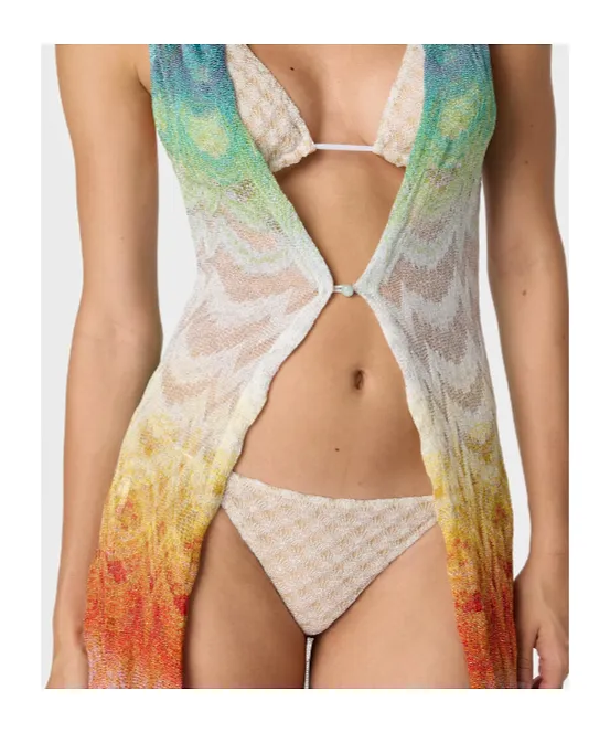 Missoni Long Gilet Cover-Up