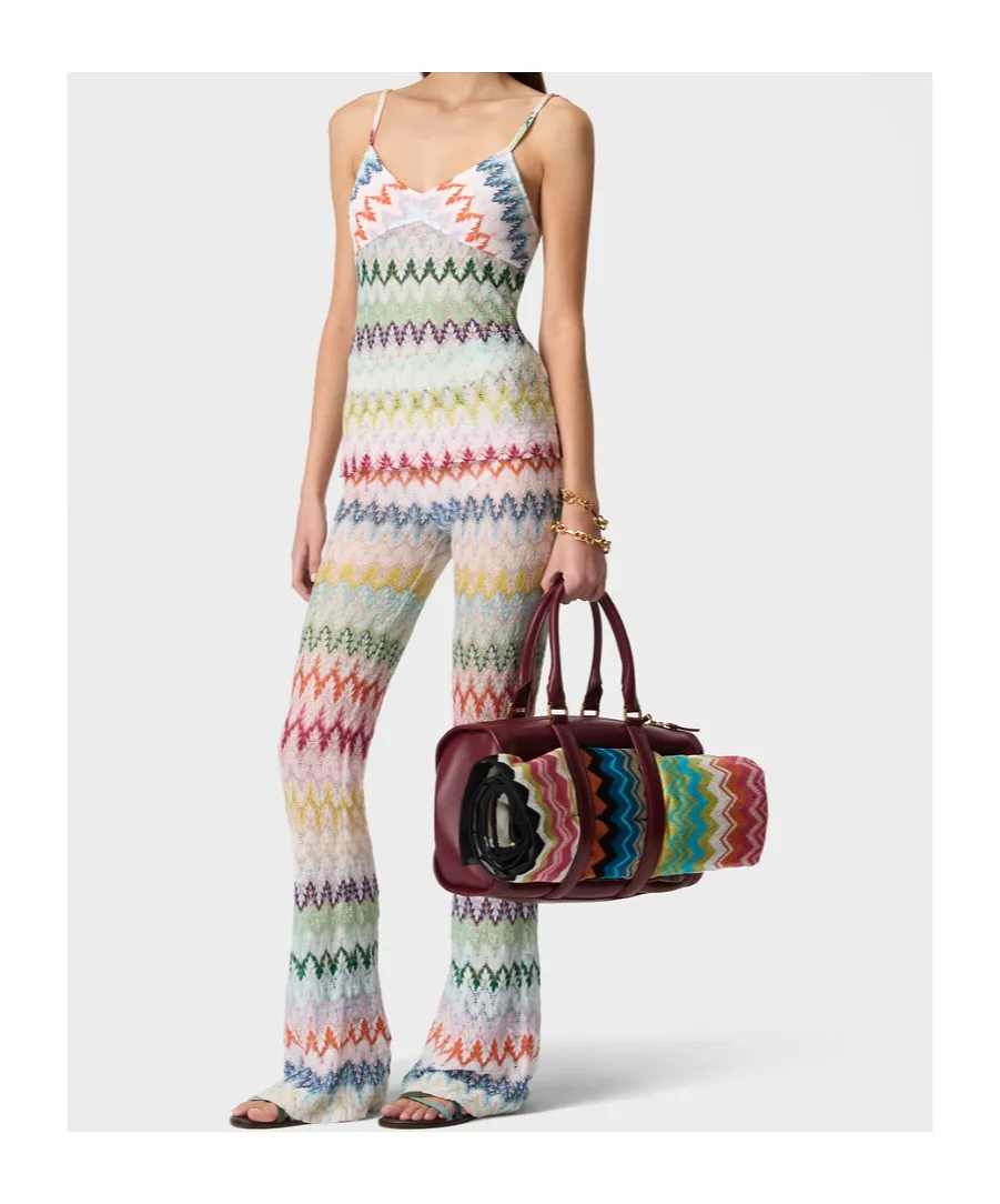 Zig Zag Lace Tank Top