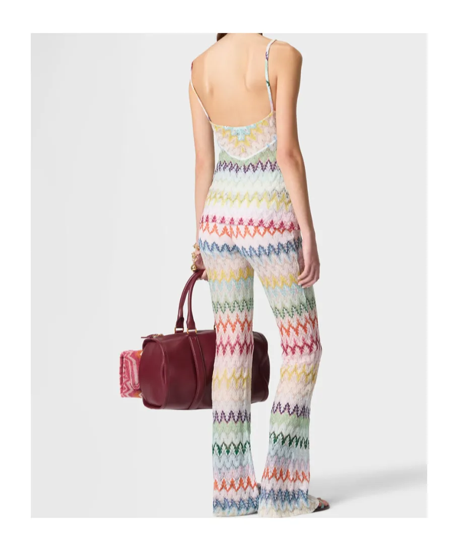 Zig Zag Lace Tank Top